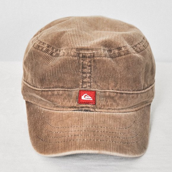 Vintage 90s Quicksilver Corduroy Cap Hat - Picture 1 of 4